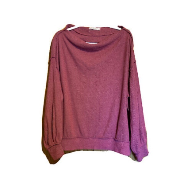 We The Free People Main Squeeze Hacci Ribbed Pullover Marion Sweater, size S - Picture 8 of 8